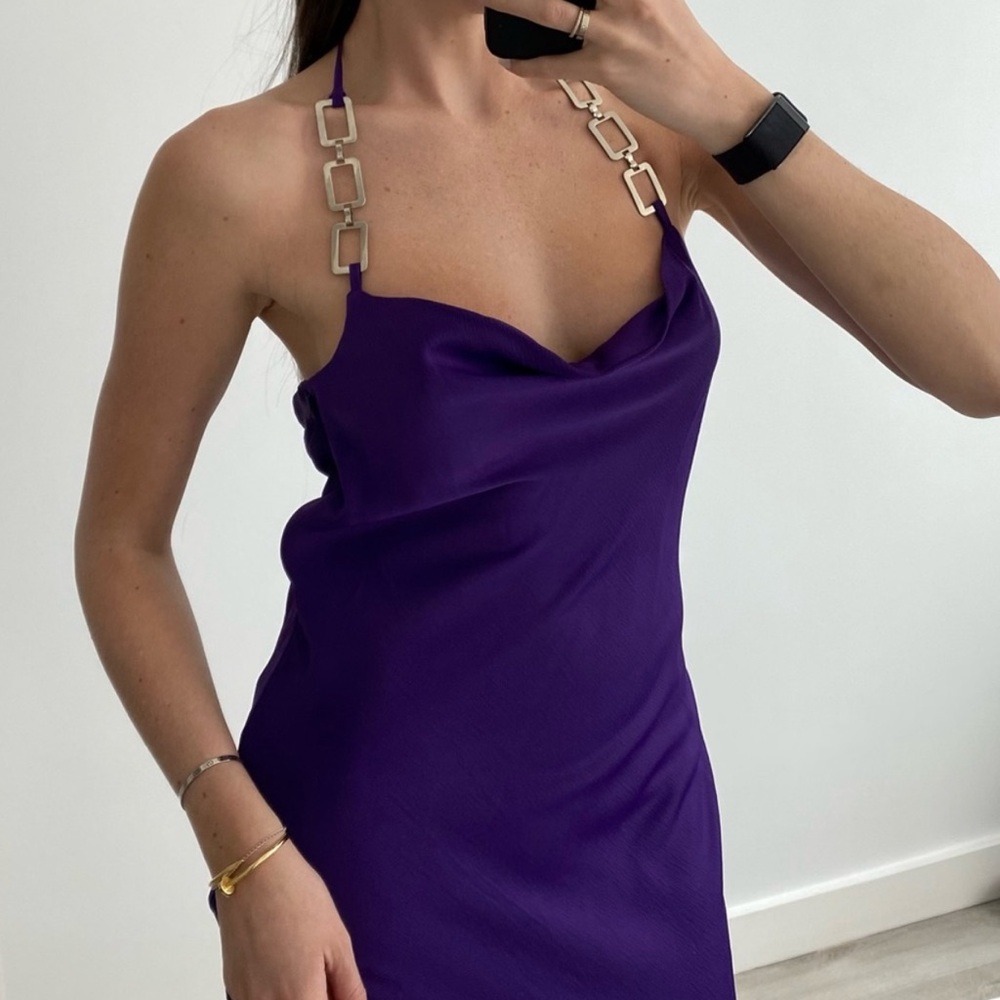 Nasty Gal Halterneck Dress - NEW